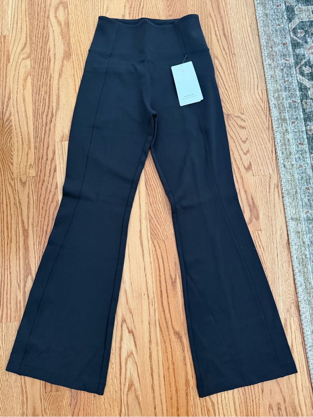 Athleta Black Delancey Flare Pants